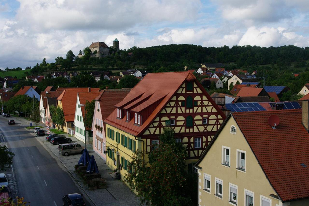 Gasthaus Schwarzer Adler Colmberg Екстер'єр фото